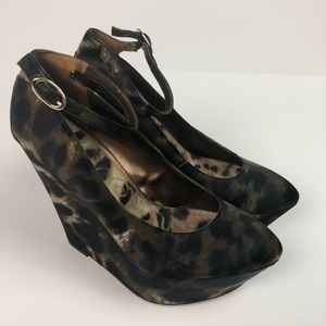 Sam Edelman ‘Quinn’ animal print wedge